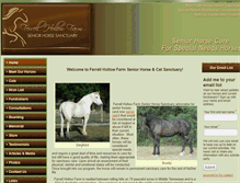 Tablet Screenshot of ferrellhollowfarm.org